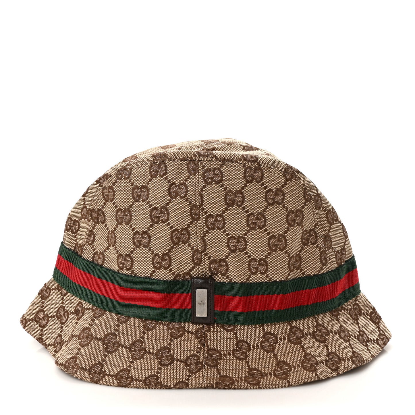 Monogram Web Bucket Hat M Brown