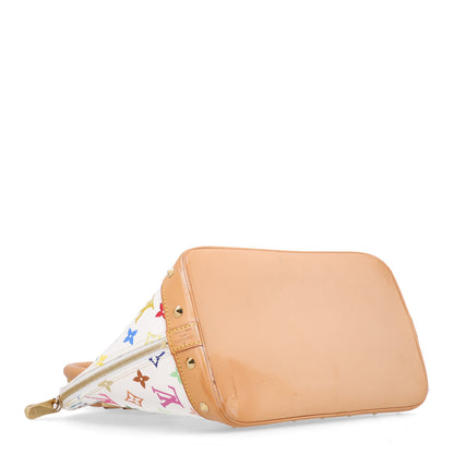 Louis Vuitton Monogram Multicolor Alma White 4 of 10