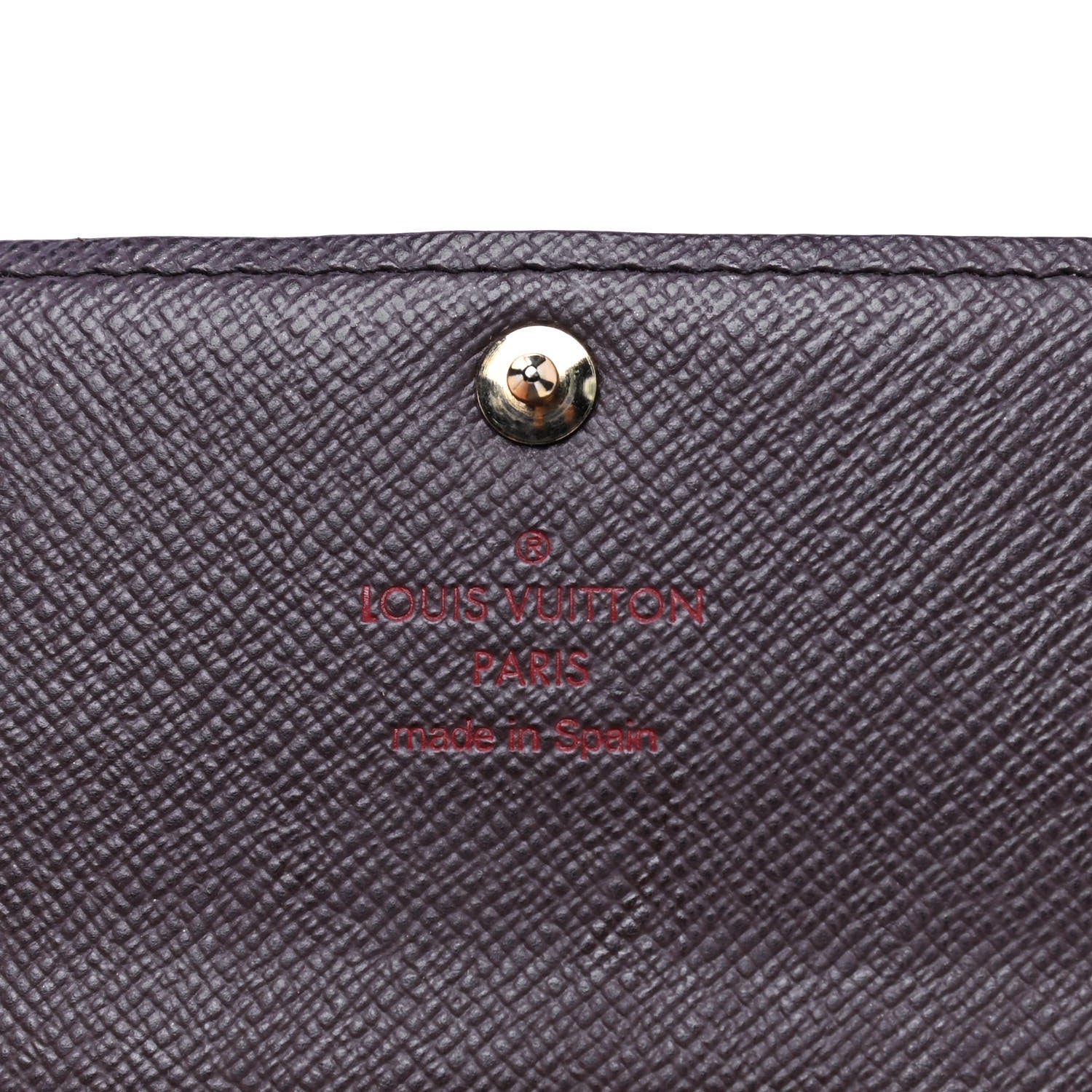 Louis Vuitton Damier Ebene Anais Wallet 4 of 7
