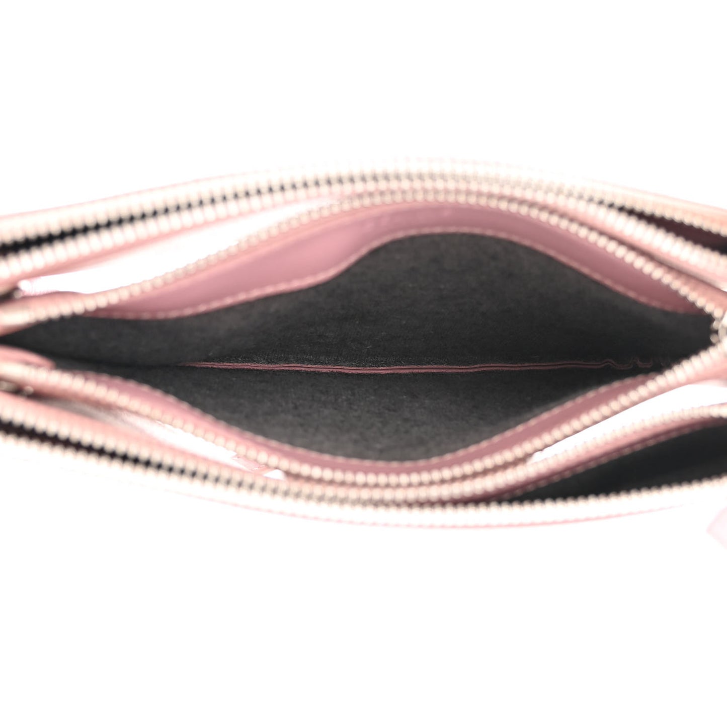Lambskin Small Trio Crossbody Bag Antique Rose