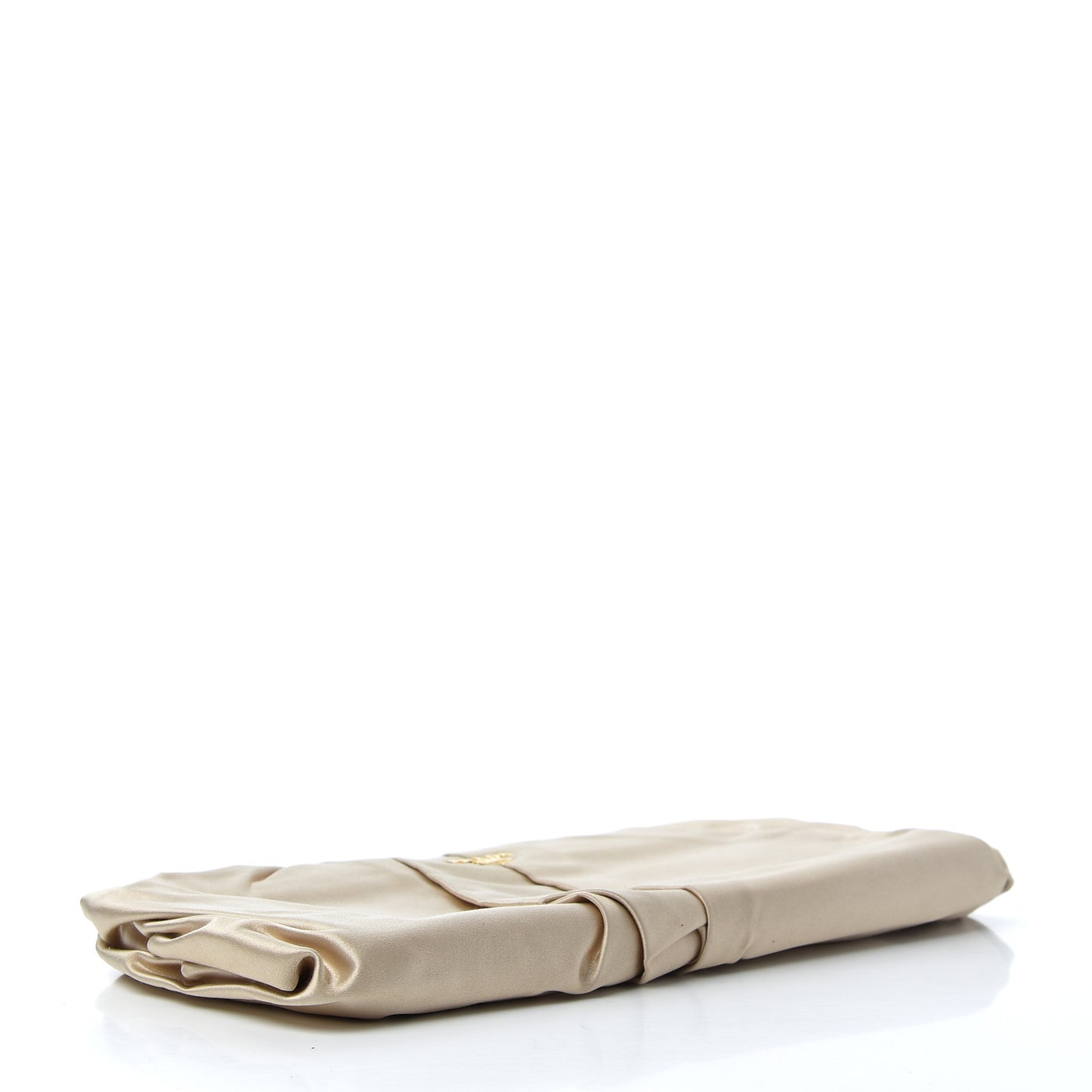 Satin Clutch Sabbia