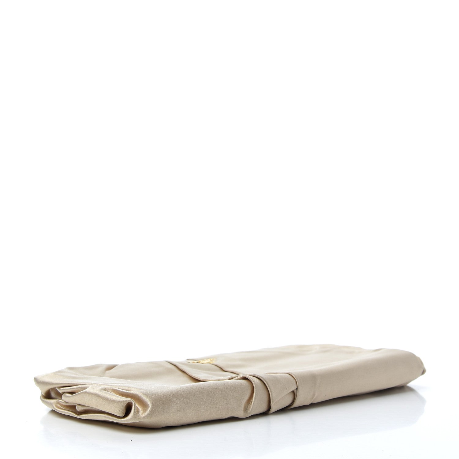 Prada Satin Clutch Sabbia 4 of 6