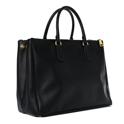 Prada Saffiano Large Galleria Double Zip Tote Black 3 of 11