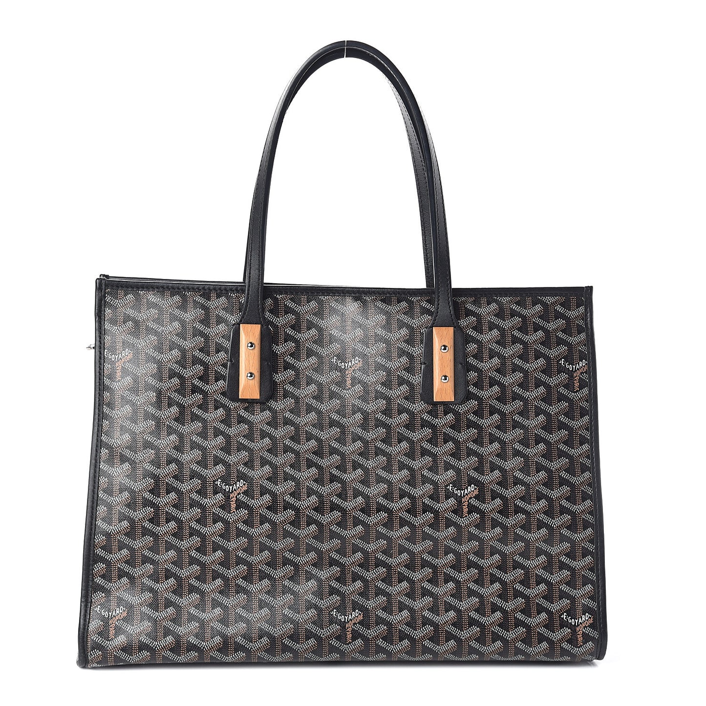 Goyardine Marquises Tote Black
