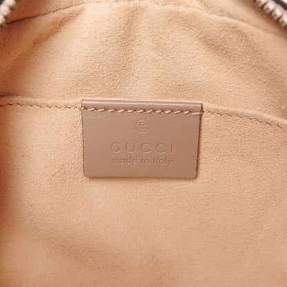 Gucci Calfskin Matelasse Mini GG Marmont Chain Shoulder Bag Nude 6 of 11