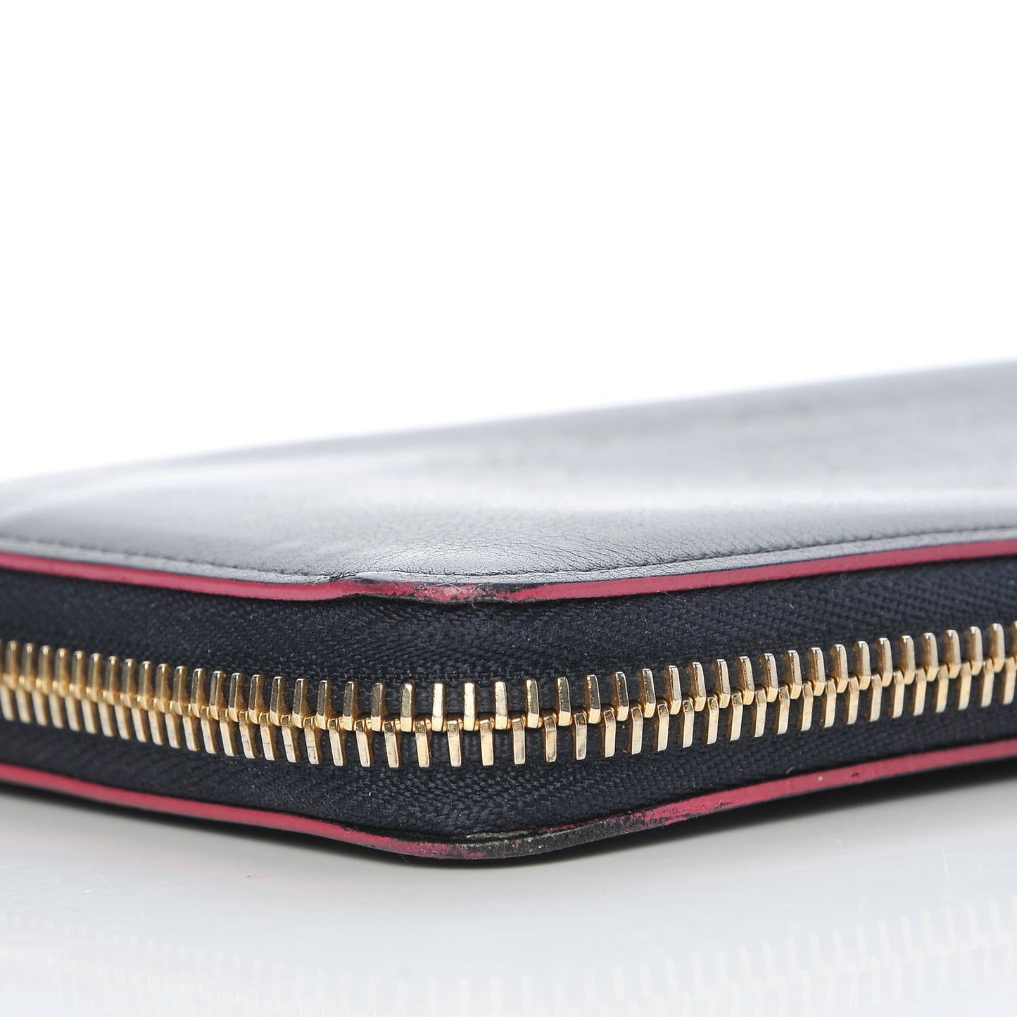 Veau Soie Iena Wallet Cobalt