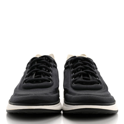 Chanel Lycra CC Sneakers 38 Black 2 of 8