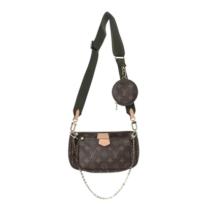 Louis Vuitton Monogram Multi Pochette Accessories Kaki 1 of 11