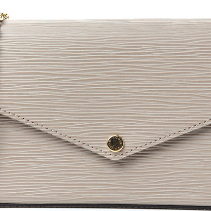 Louis Vuitton Epi Felicie Pochette Chain Wallet Galet 10 of 10