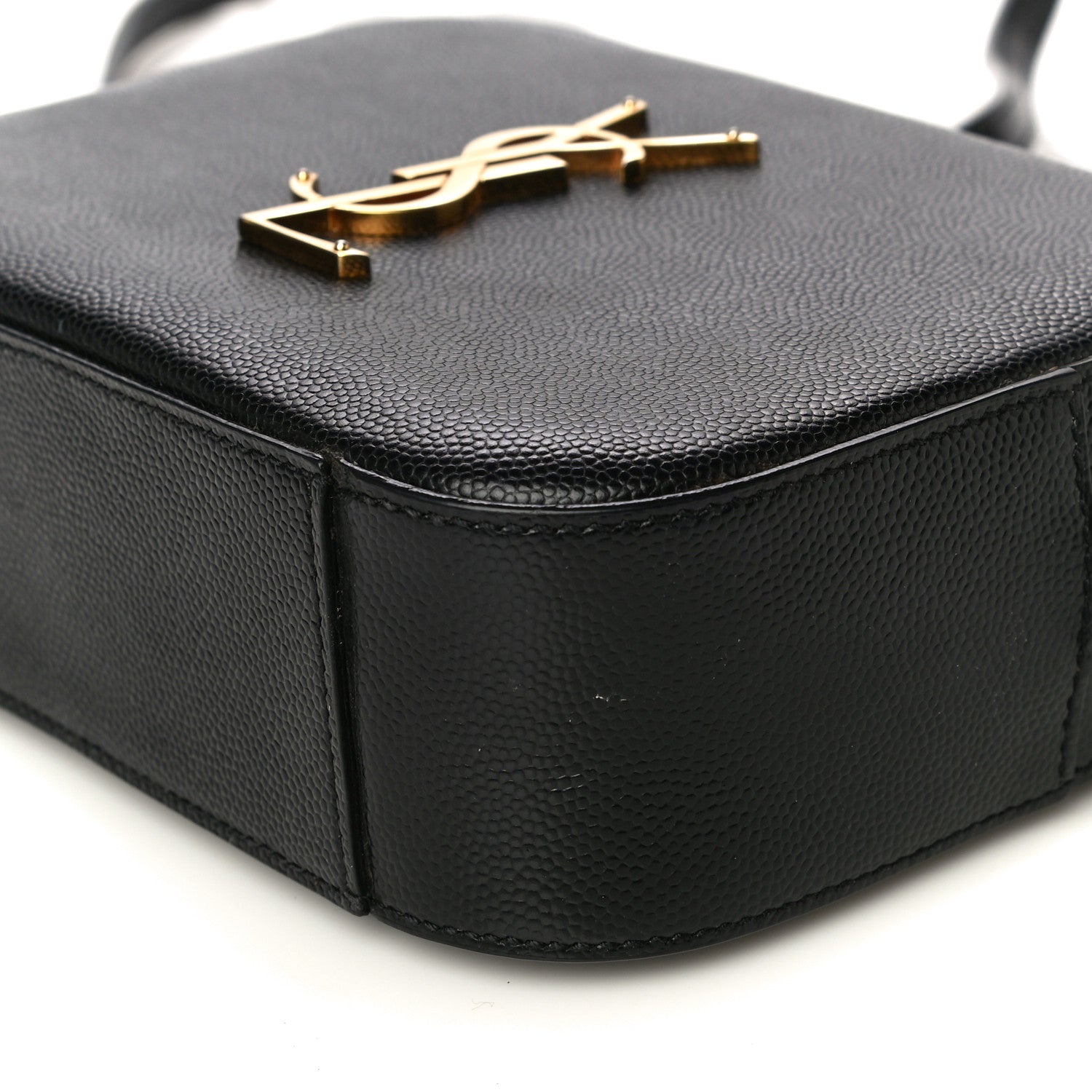 Saint Laurent Grain De Poudre Small Classic Monogram Camera Bag Black 9 of 9