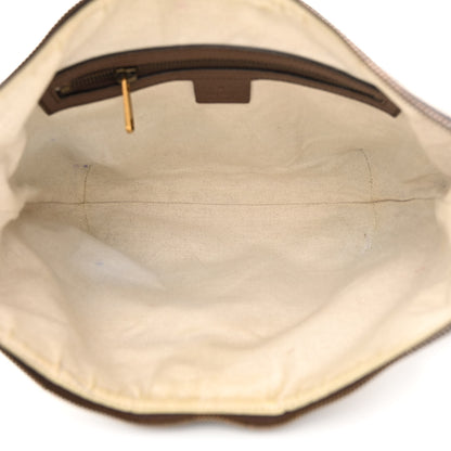 Gucci GG Supreme Monogram Web Small Ophidia Half Moon Hobo Brown 5 of 12