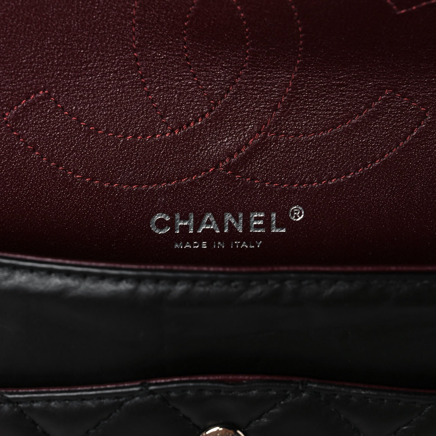 Chanel Aged Calfskin Quilted 2.55 Reissue 226 Flap Black 6 of 11