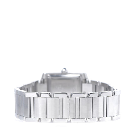 Cartier Stainless Steel 28mm Tank Francaise Automatic Watch 3 of 7
