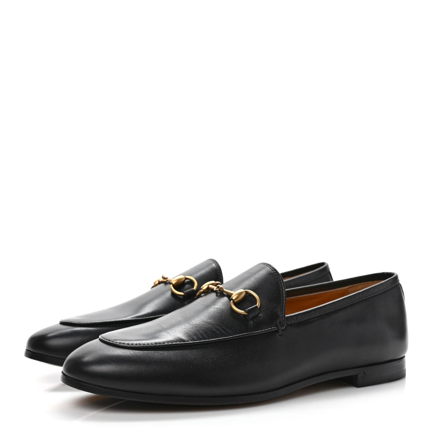 Calfskin Womens Jordaan Loafers 37.5 Black