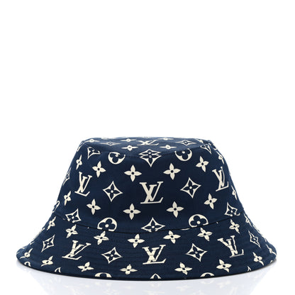 Louis Vuitton Monogram LV Escale Bucket Hat S Blue 4 of 6