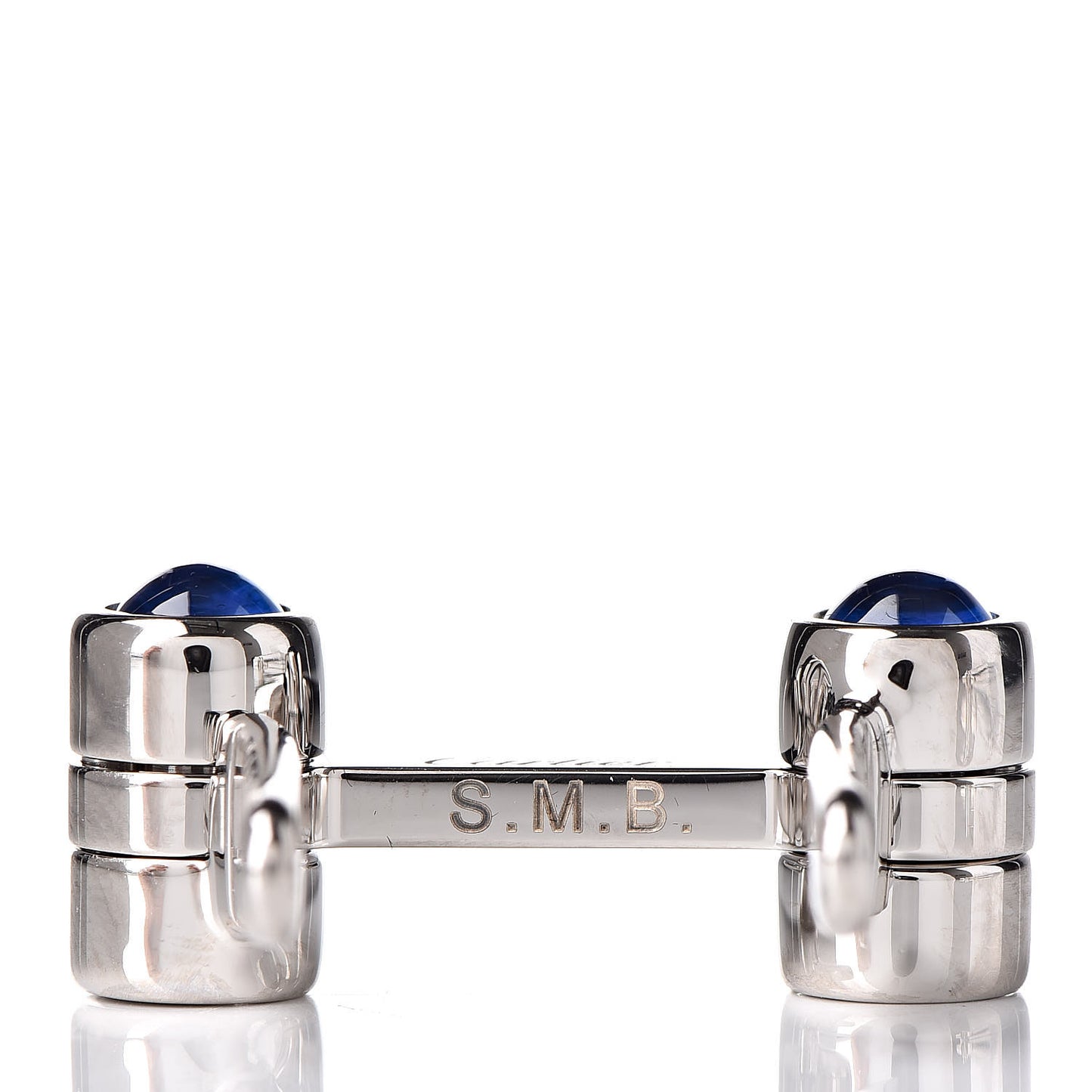 Sterling Silver Spinel Santos De Biplane Cufflinks