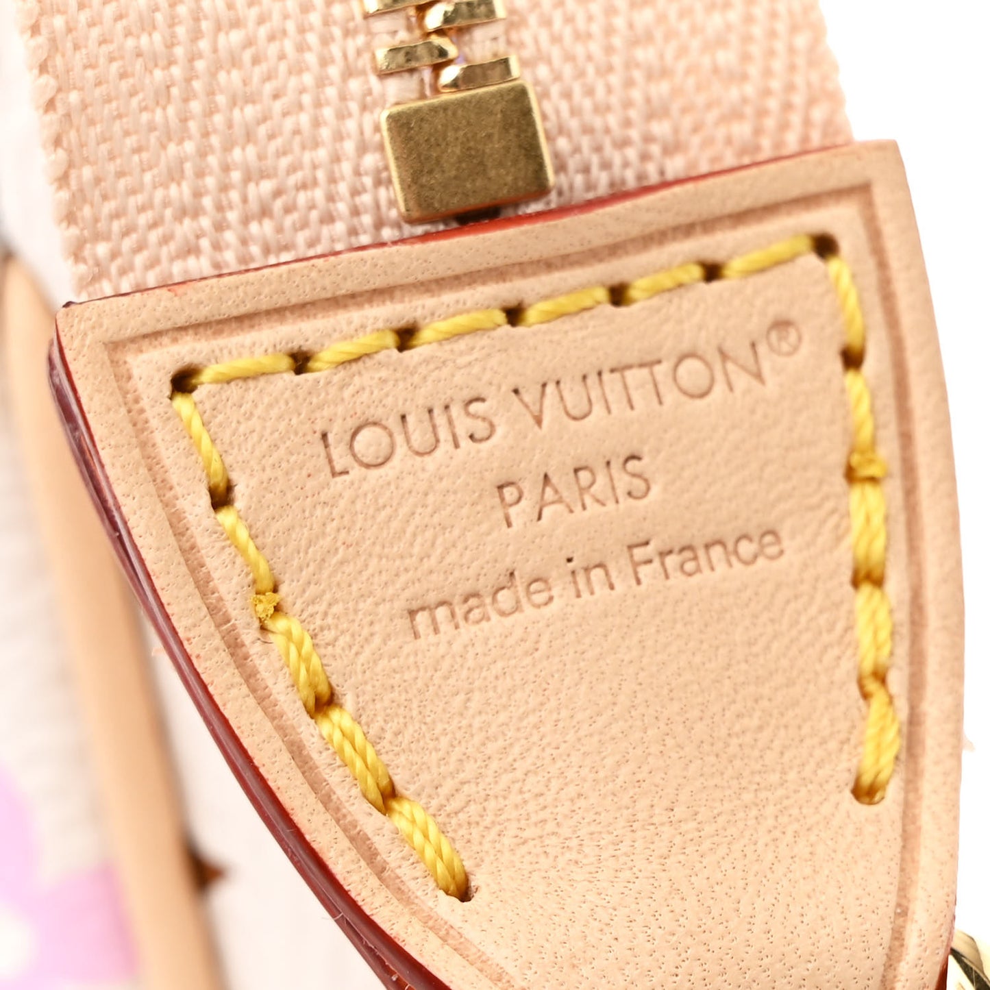 LV X TM Monogram Multicolor Pochette Accessories White