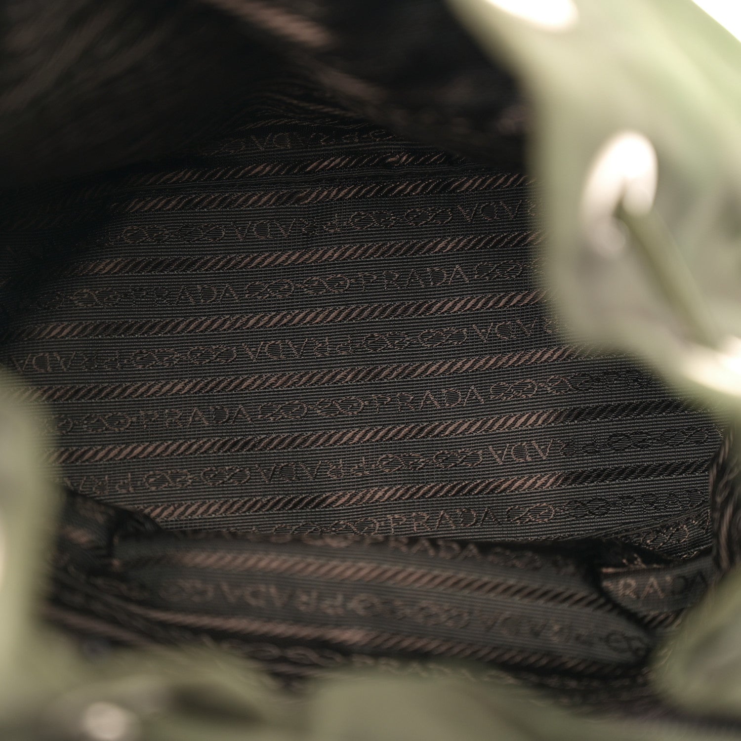 Prada Nylon Vela Small Backpack Militare 5 of 11