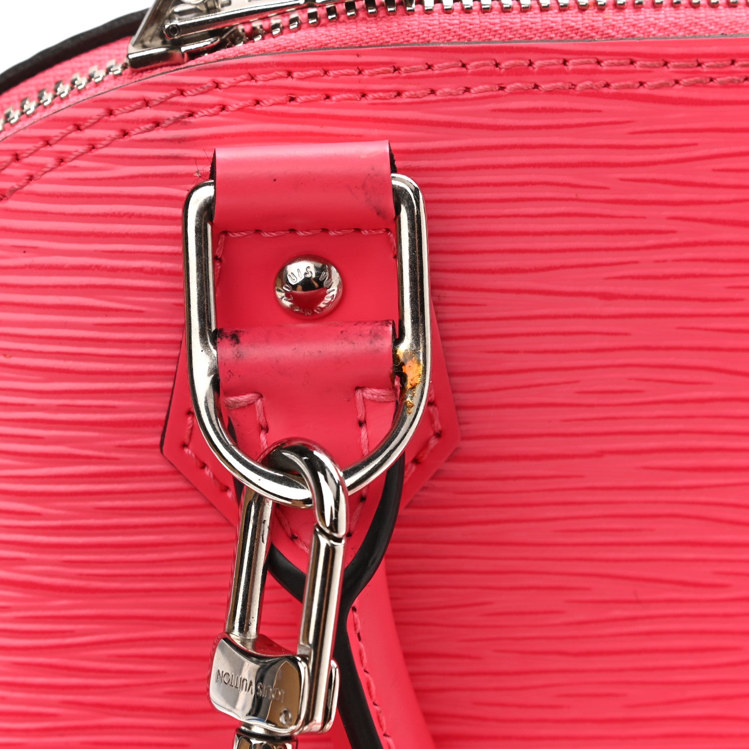 Louis Vuitton Epi Jacquard Alma BB Dragon Fruit 13 of 21