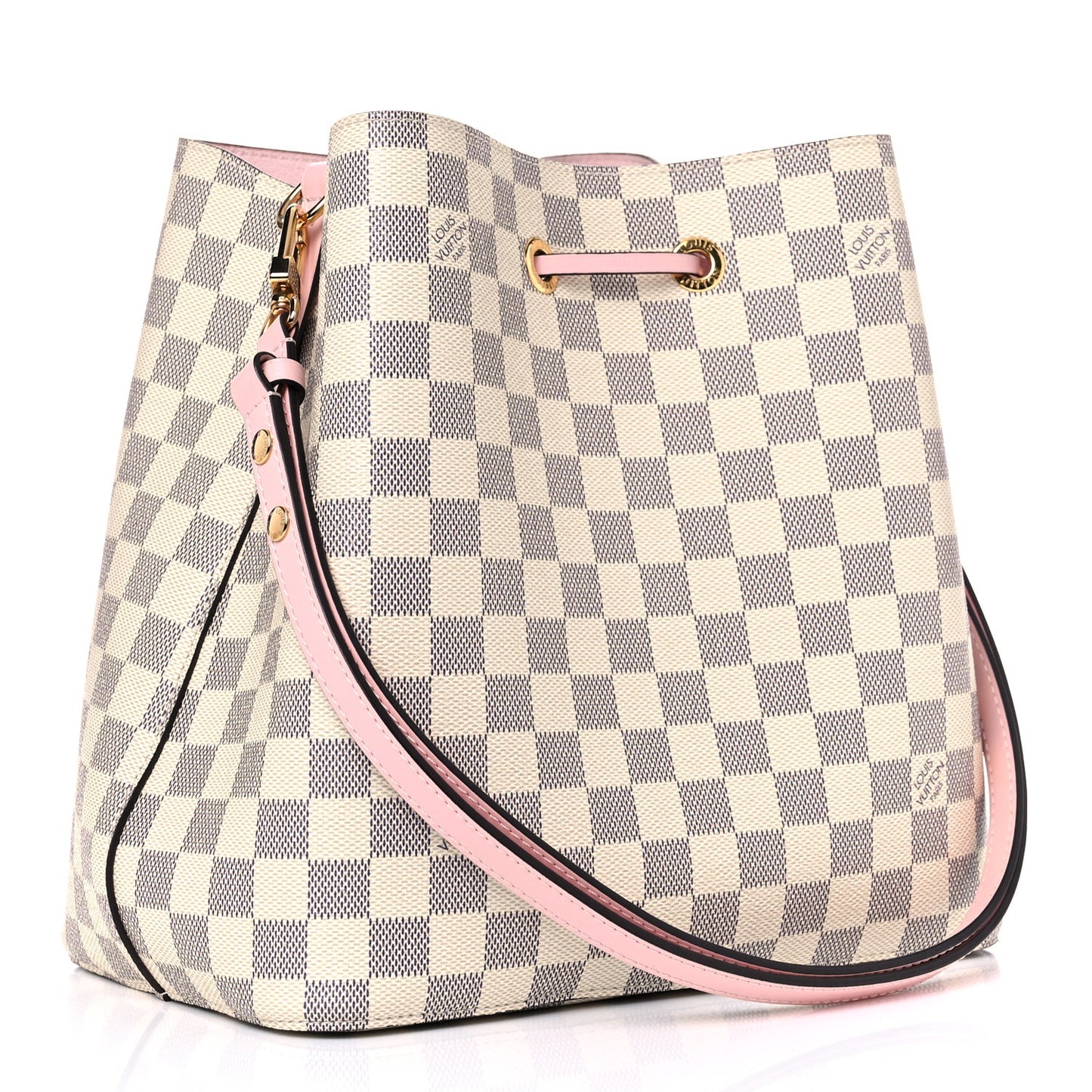 Damier Azur Neonoe MM Eau De Rose
