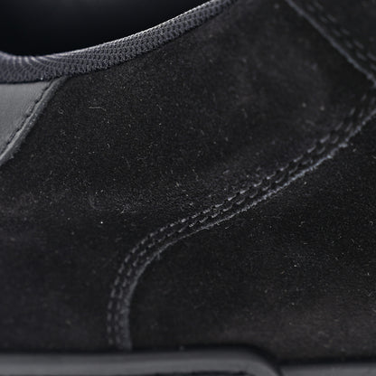 Louis Vuitton Suede Mens LV Trainer Sneakers 9 Black 10 of 10