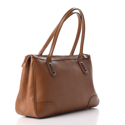 Gucci Calfskin Medium Princy Tote Cognac 3 of 10