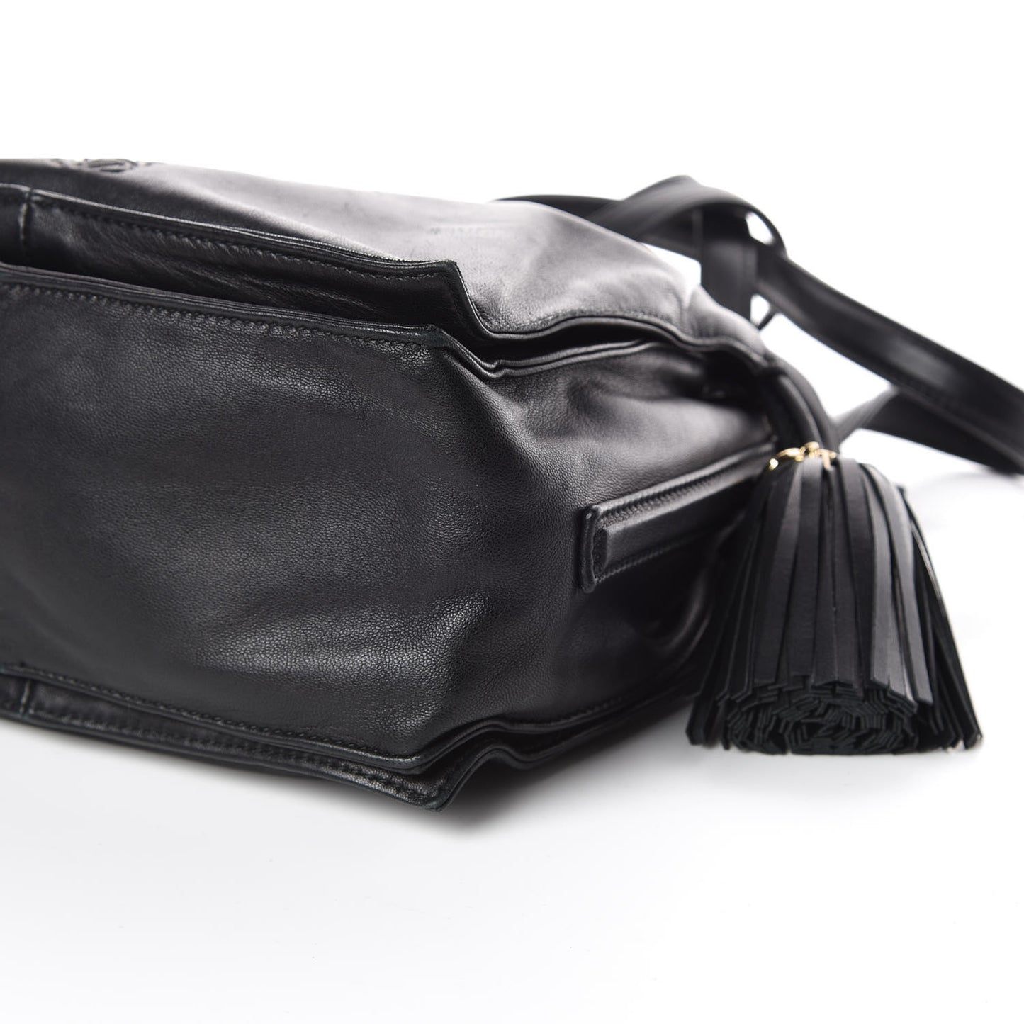 Nappa Small Flamenco Shoulder Bag Black
