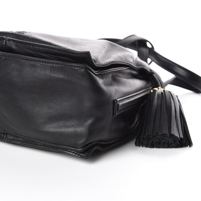 Loewe Nappa Small Flamenco Shoulder Bag Black 6 of 9