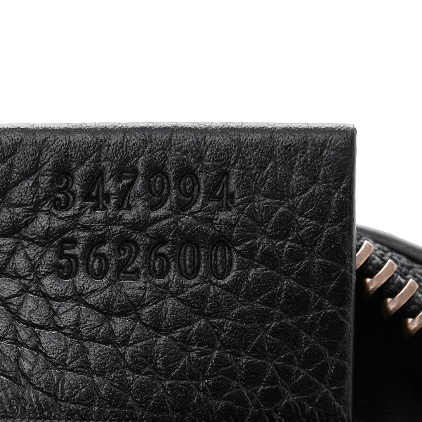 Pebbled Calfskin Mini Soho Disco Bag Black