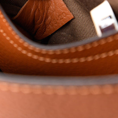 Chloe Calfskin Medium Marcie Round Crossbody Bag Tan 9 of 10