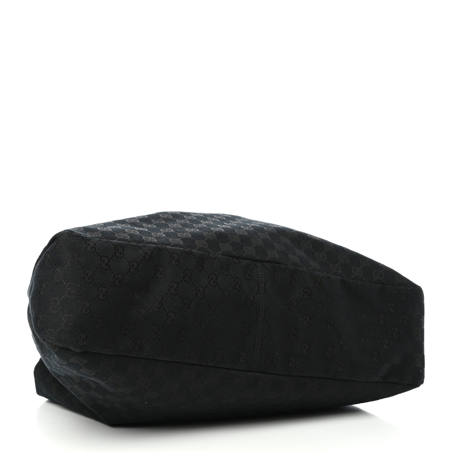 Monogram Large Horsebit Chain Hobo Black