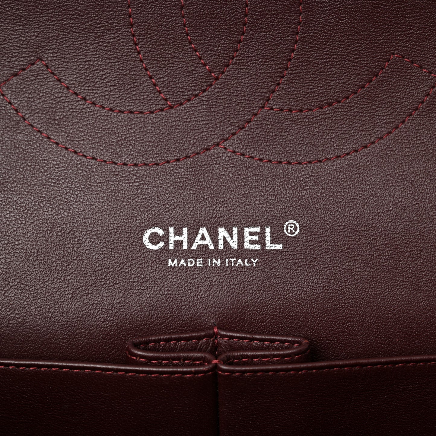 Lambskin Quilted Jumbo Double Flap Black