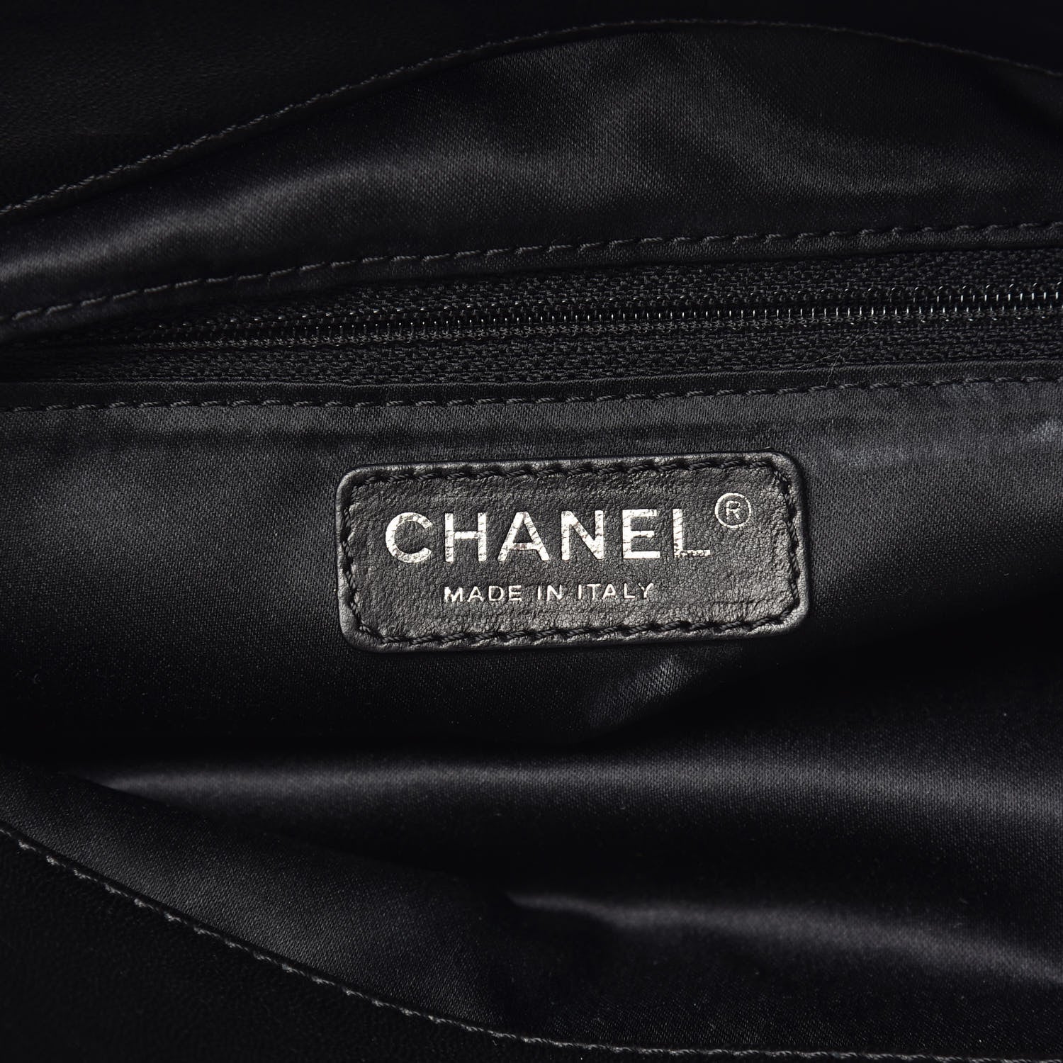Chanel Lambskin Diamond Stitch Convertible Clutch Black 6 of 12