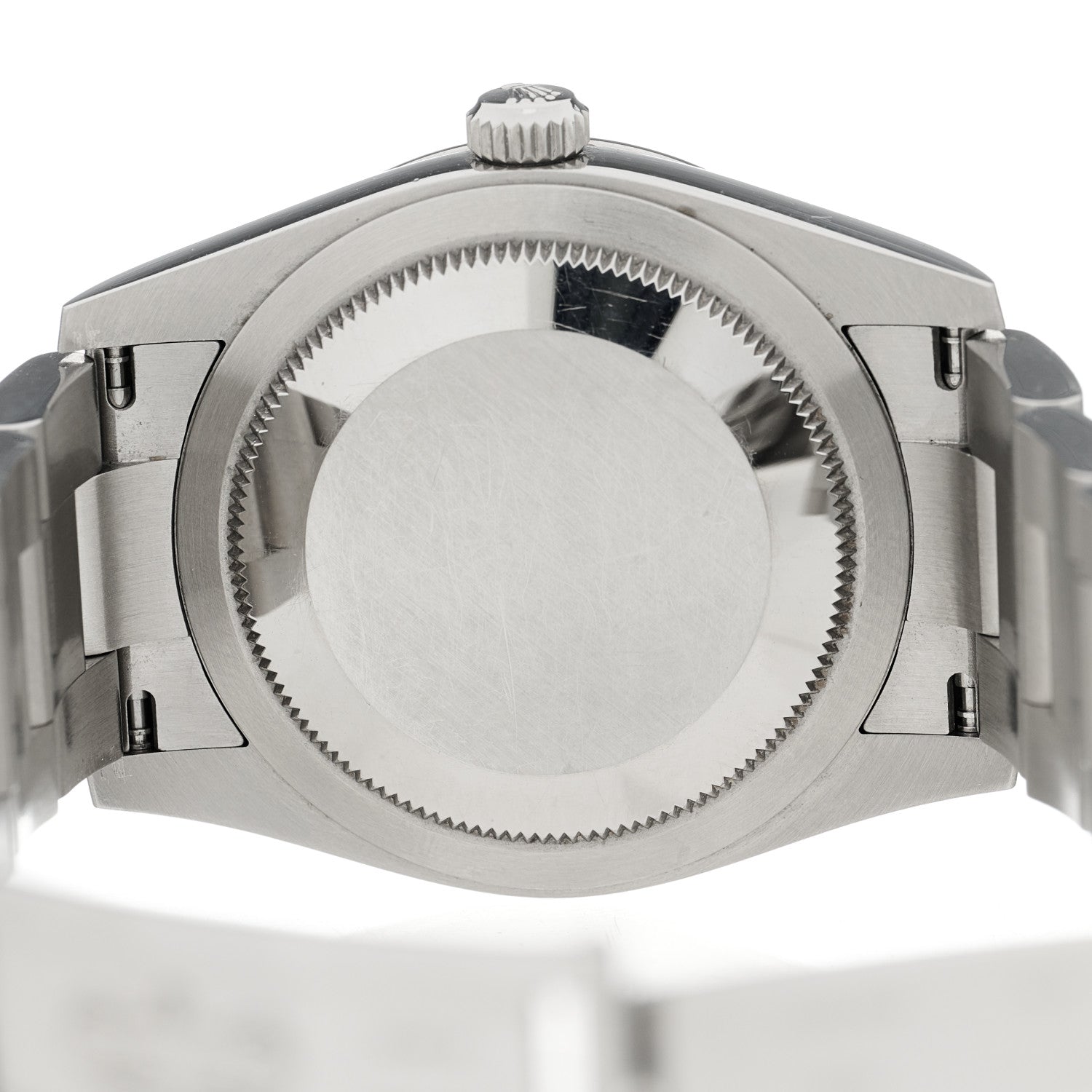 Rolex Stainless Steel 34mm Oyster Perpetual Watch Bright Blue 124200 4 of 5