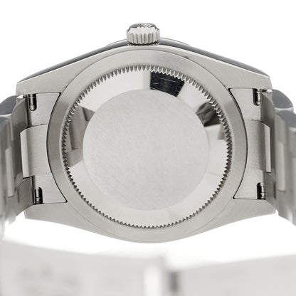 Rolex Stainless Steel 34mm Oyster Perpetual Watch Bright Blue 124200 4 of 5
