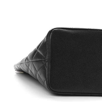 Chanel Caviar Quilted Medallion Tote Black 9 of 11