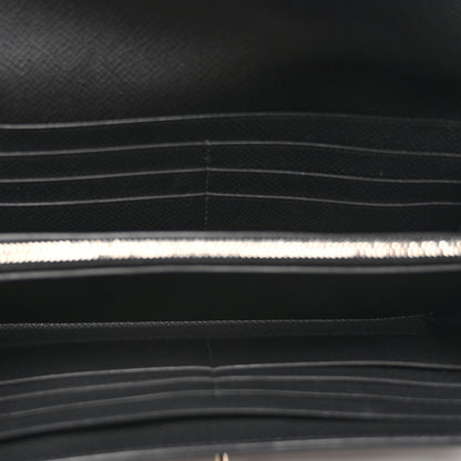 Hermes Epsom Kelly Longue Wallet Black 5 of 8