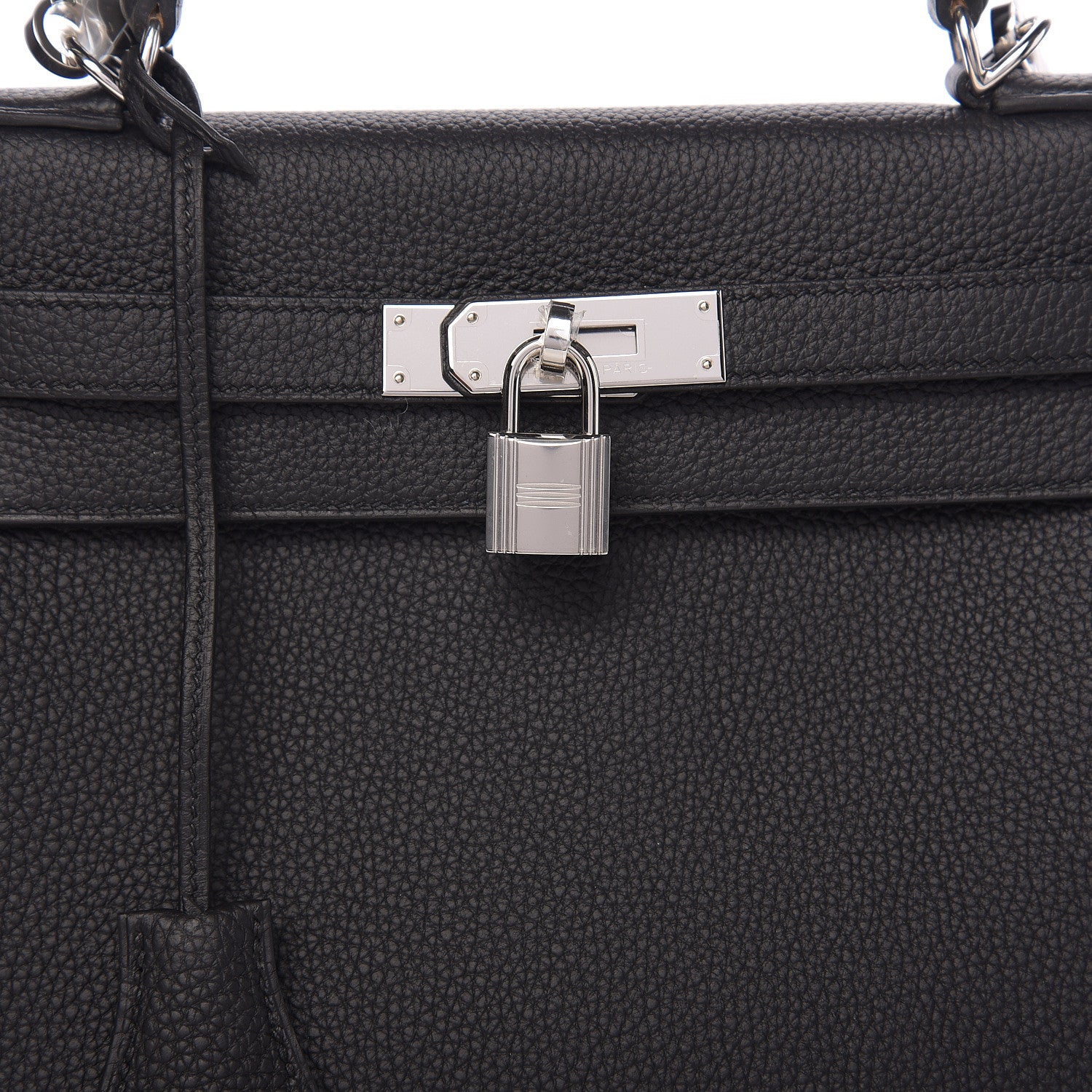 Hermes Togo Kelly Retourne 28 Black 7 of 10