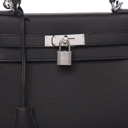 Hermes Togo Kelly Retourne 28 Black 7 of 10