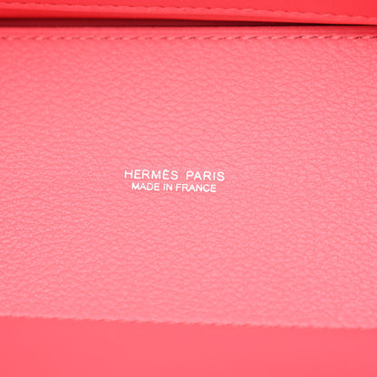 Hermes Evercolor Kelly Danse II Belt Bag Rose Azalee 6 of 10