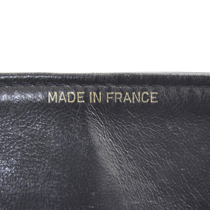 Chanel Lambskin Quilted Medium Double Flap Navy 9 of 11