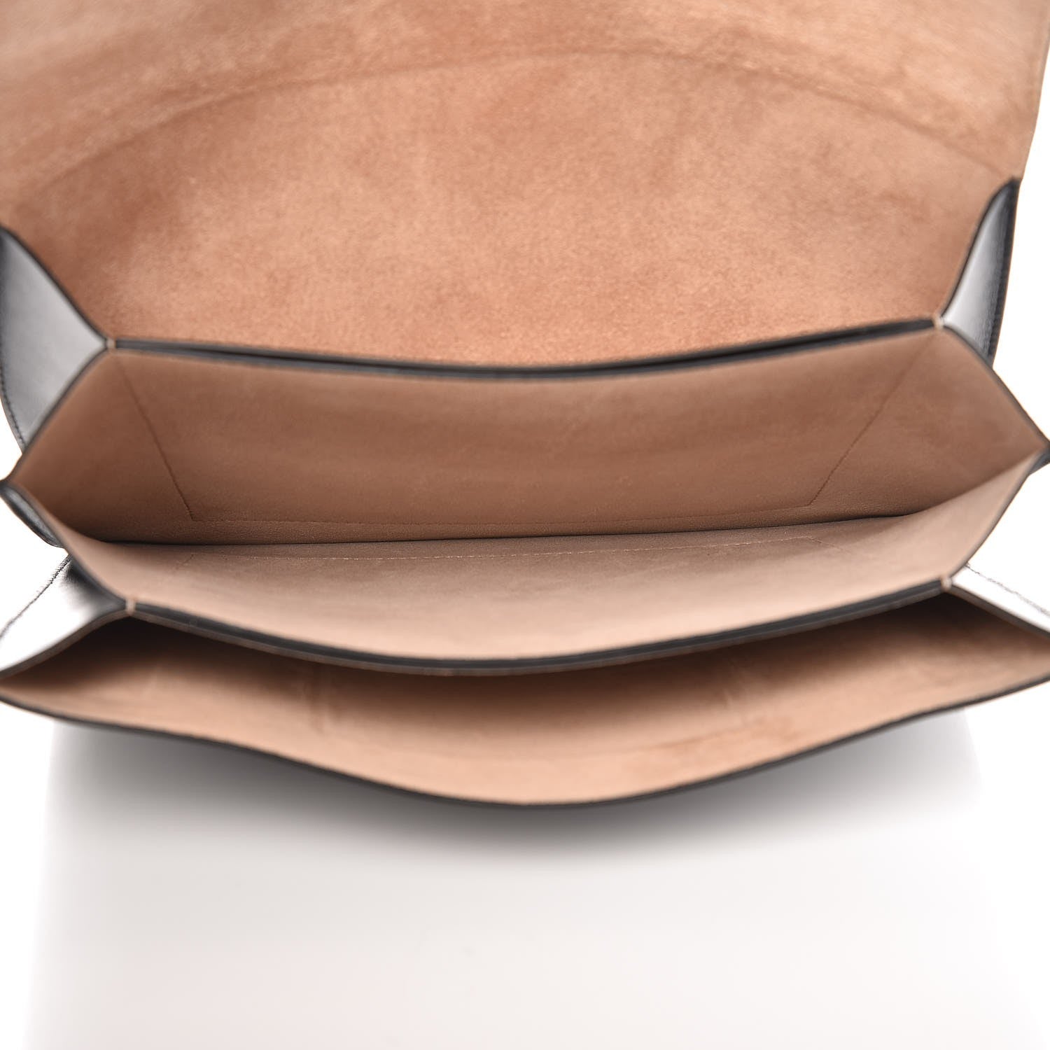 Celine Smooth Lambskin iPad Folio Clutch Black 5 of 9