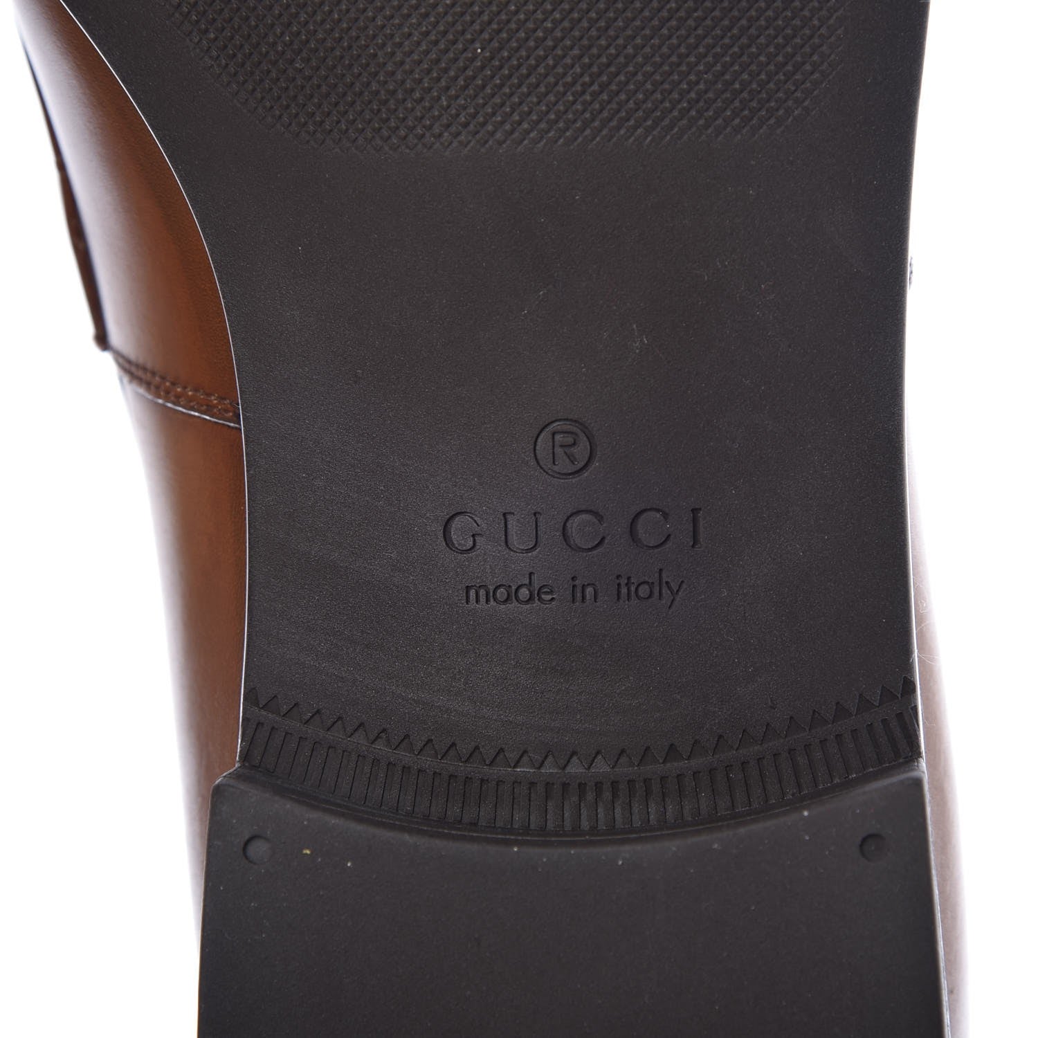 Gucci Calfskin Mens Interlocking G Loafers 8 Cuir 6 of 10