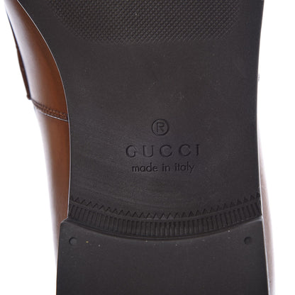 Gucci Calfskin Mens Interlocking G Loafers 8 Cuir 6 of 10