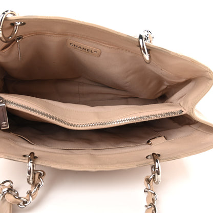 Chanel Caviar Quilted Grand Shopping Tote GST Beige Clair 5 of 23