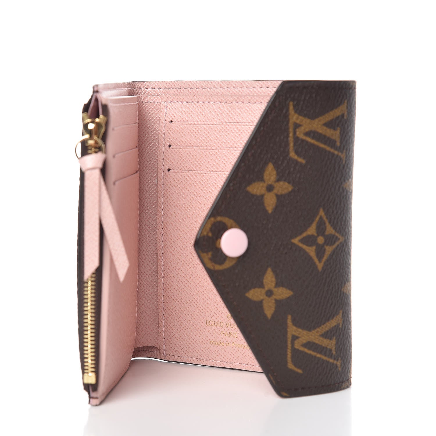 Louis Vuitton Monogram Victorine Wallet Rose Ballerine 5 of 8