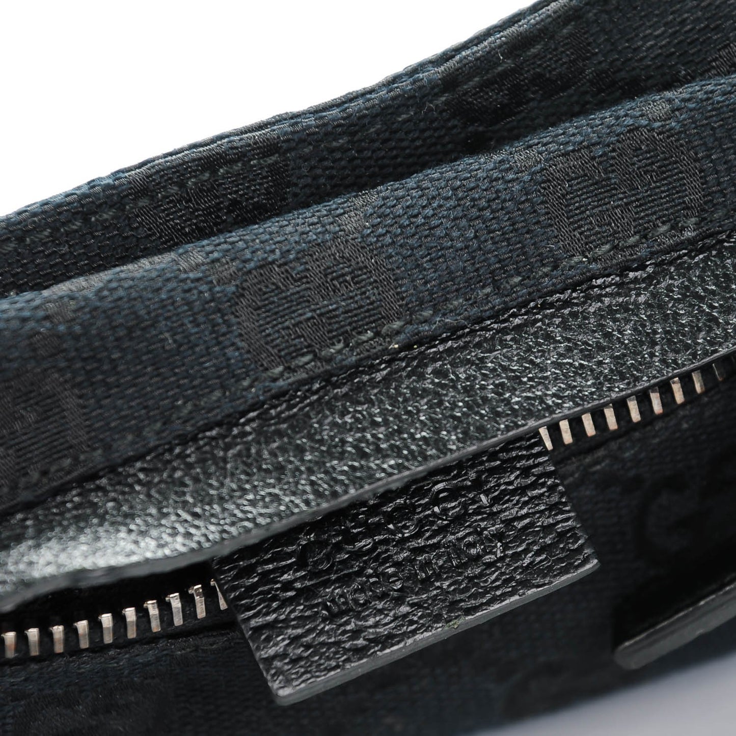 Monogram Belt Bag Black