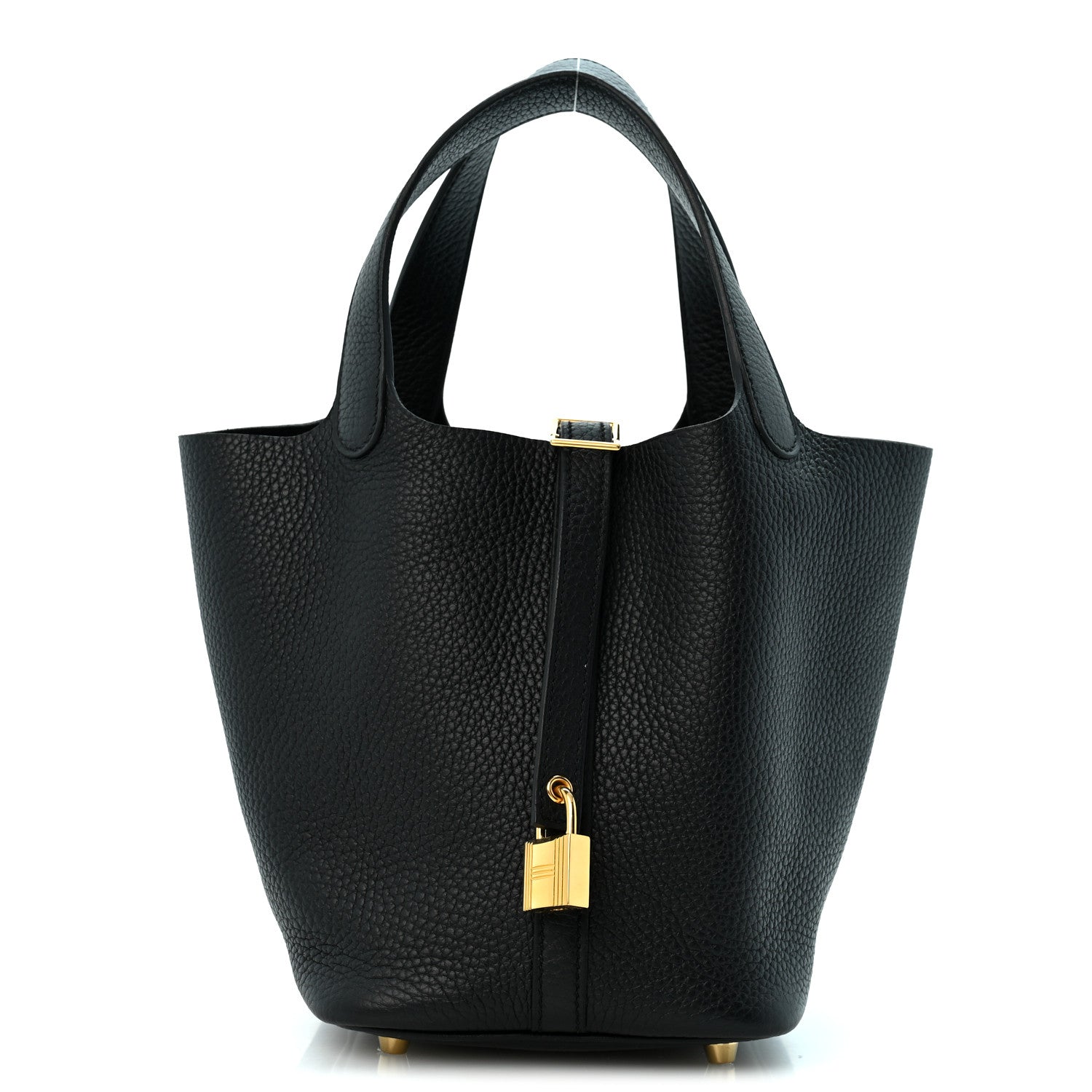Hermes Taurillon Clemence Picotin Lock 18 PM Black 1 of 13