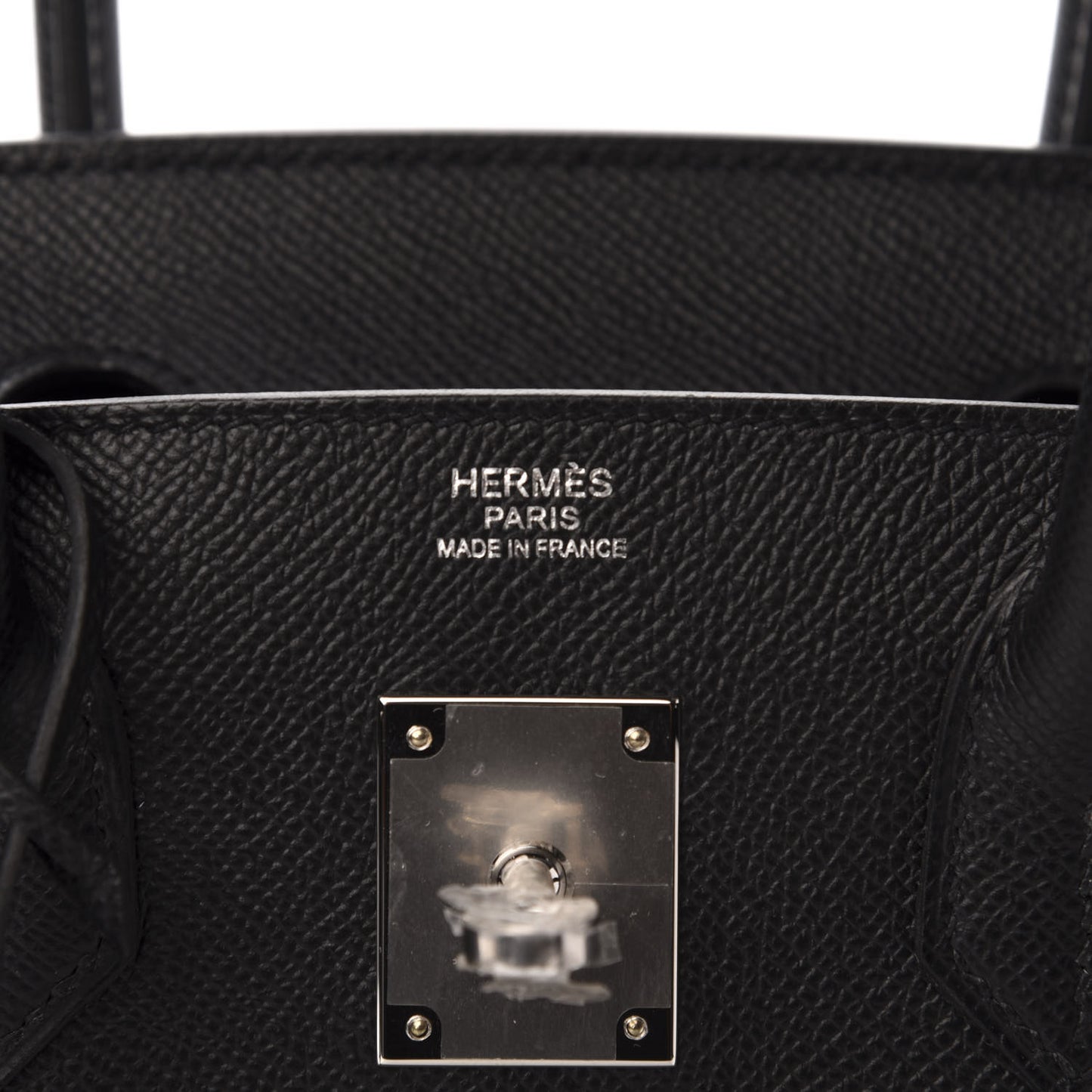 Epsom Birkin 30 Black