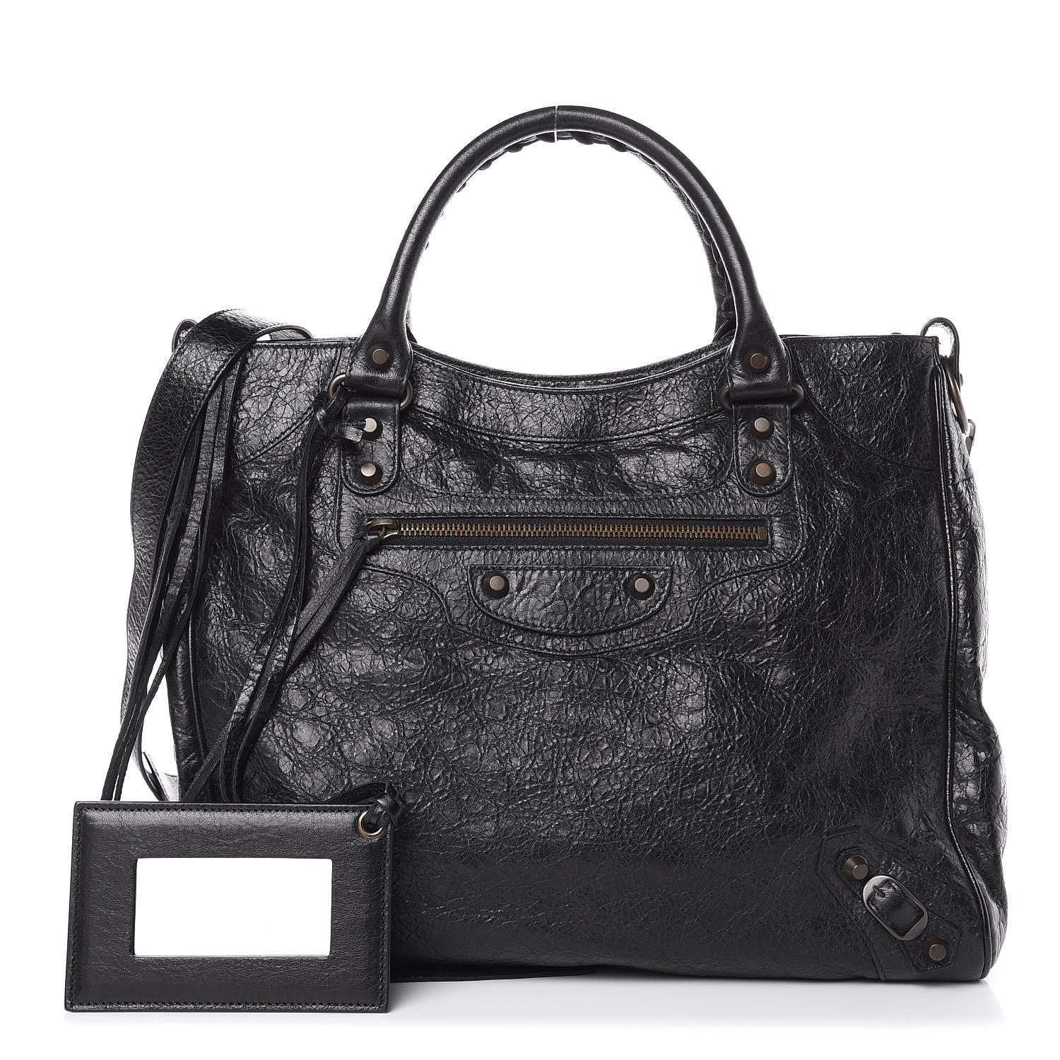Balenciaga Agneau Classic Hardware Velo Black 1 of 9